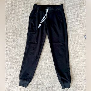 Figs Zamora Jogger Scrub Pants Black